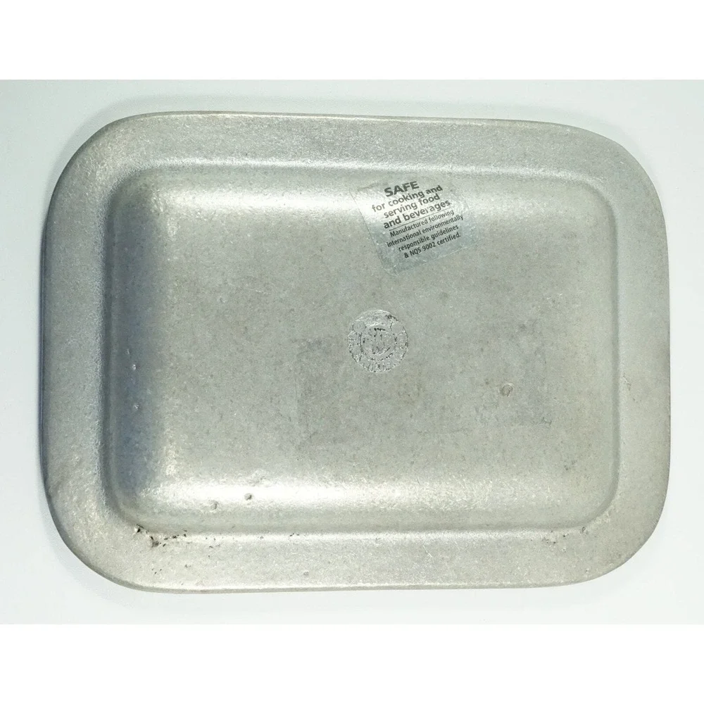 RWP Armetale Wilton Pewter Serving Trays Plates Embossed Birds & Hearts Lot of 3